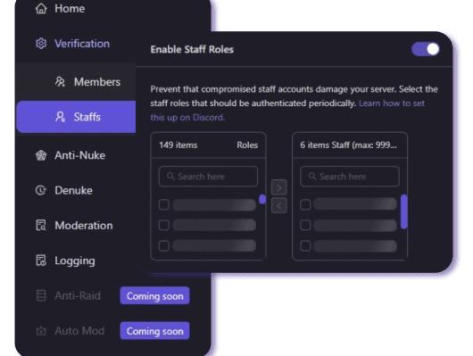 gs defender customizable dashboard